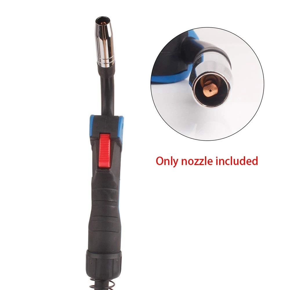 Mig/Mag Slijtdelen Set Geschikt Voor Mb15 Draaddiameter 0.8 Mm Onderdelen Gas Mondstuk Mondstuk Staaf Stroom Mondstuk M6 0.8 Mm