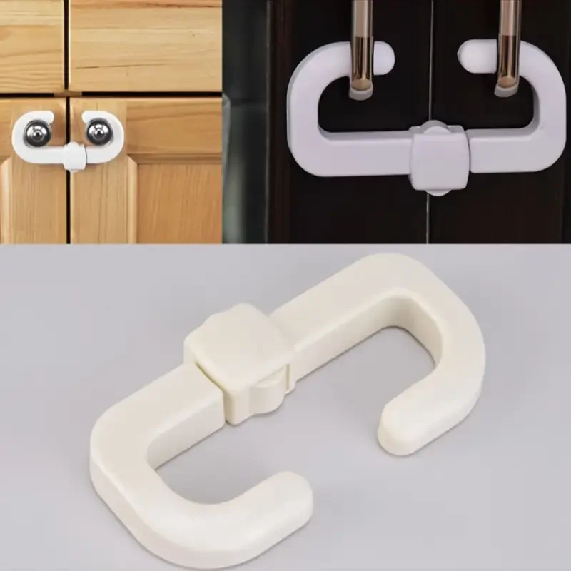 

Safety Locks For Cabinets Drawers Door Telescopic Drawer Lock Baby Child Safety Lock Anti-Pinch Child Protection Door Hardware