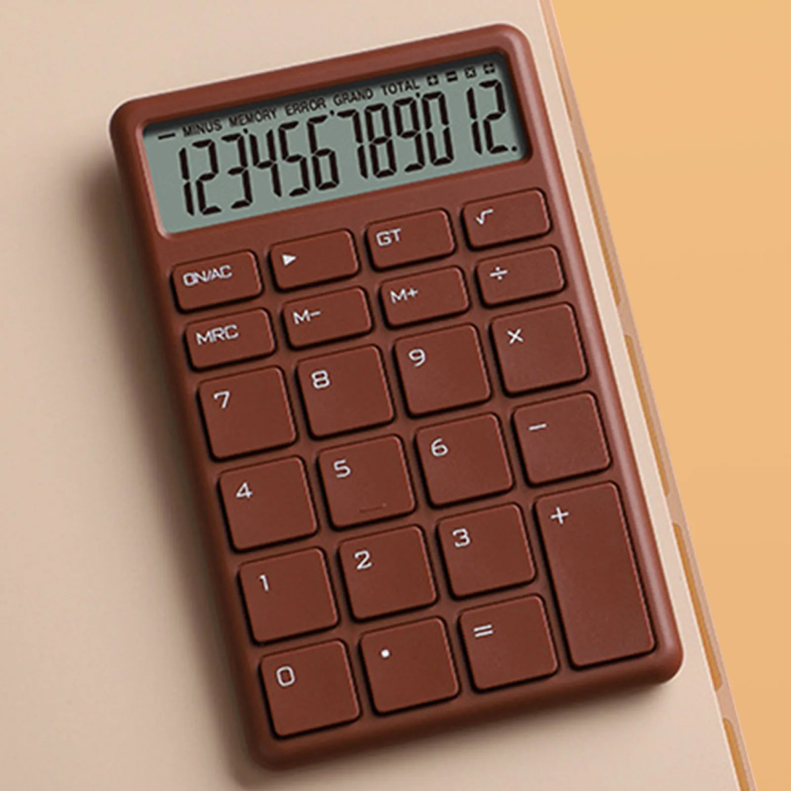 Simple Design Basic Calculator Accountant 12 Digits Desk Calculator Button Handheld Calculator Big Button Handheld Calculator