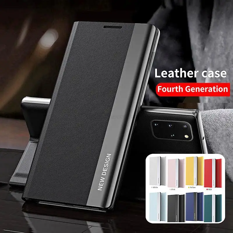 Business Leather Magnetic Holder Flip Phone Cover Case For Samsung Galaxy A 53 33 73 A33 A53 A73 5G 2022 Wallet Book Coque Funda