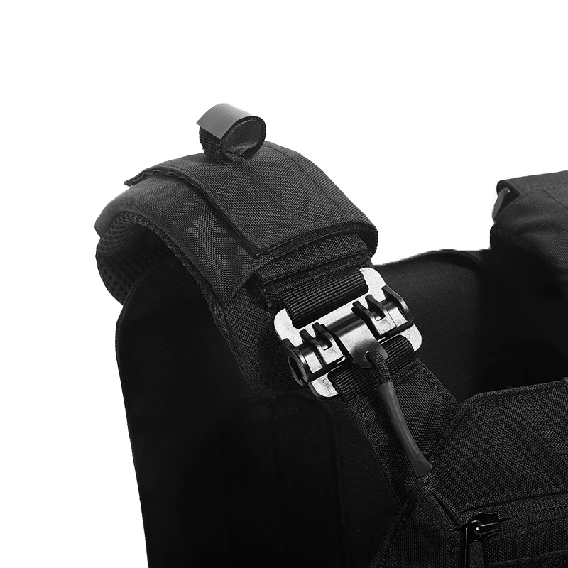 1000D Nylon Tactical Vest  Military Combat Vests  CS Outdoor Protective Lightweight Vest Hunting Tactical  Adjustable MOLLE Vest