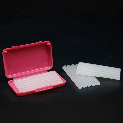Imagen 2 del producto 100 Unidades de Cera para Alivio de Dolor de Brackets Dentales, Cera Protectora Oral Comestible en Múltiples Sabores