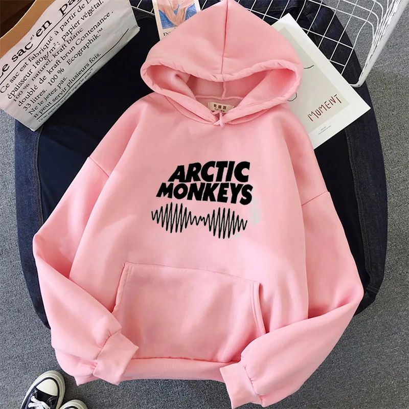 Rock Band ARCTIC MONKEYS Print Hoodies Autumn Men Women\'s Fashion Hip Hop Tracksuit Rapper Hoodie Women Sweatshirt y2k Clothes