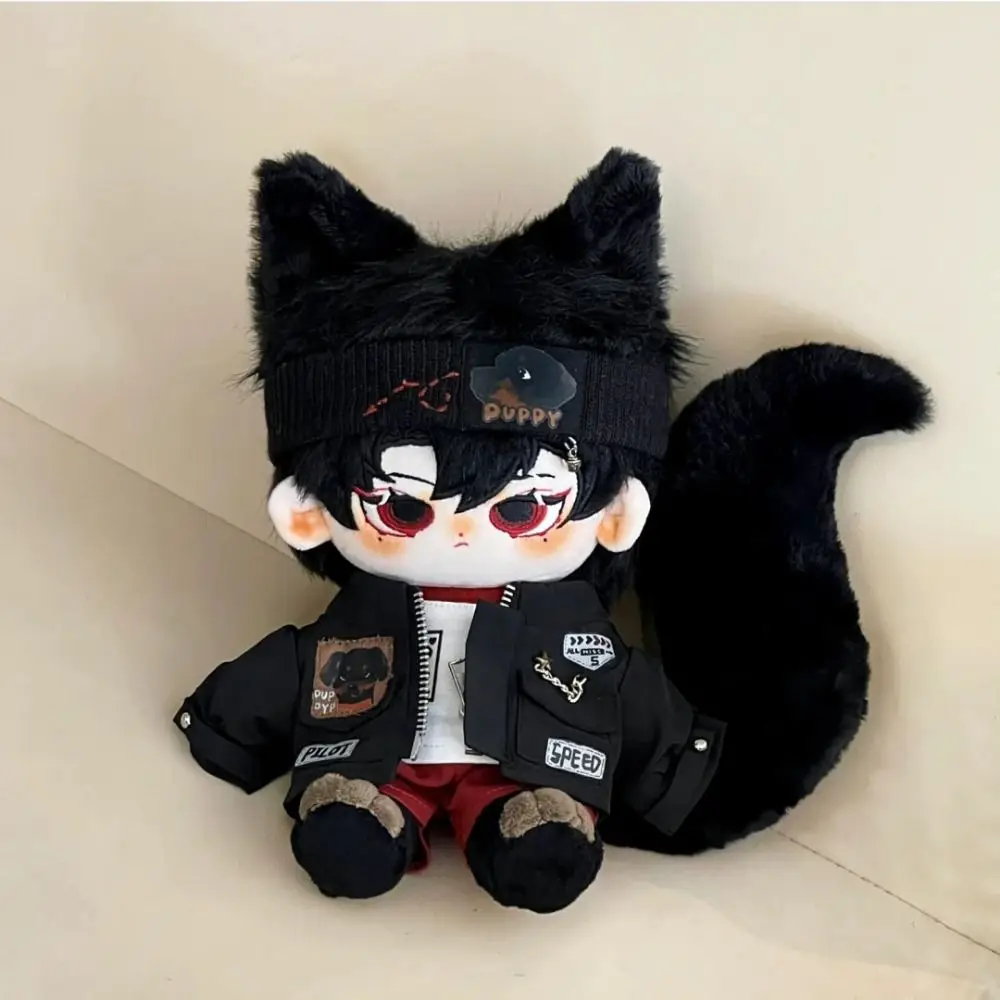 

Du Bing Cotton Doll Clothes Hippop Street Style Plush Doll Clothes Check Cool No Attribute Doll Clothes Children's Gift