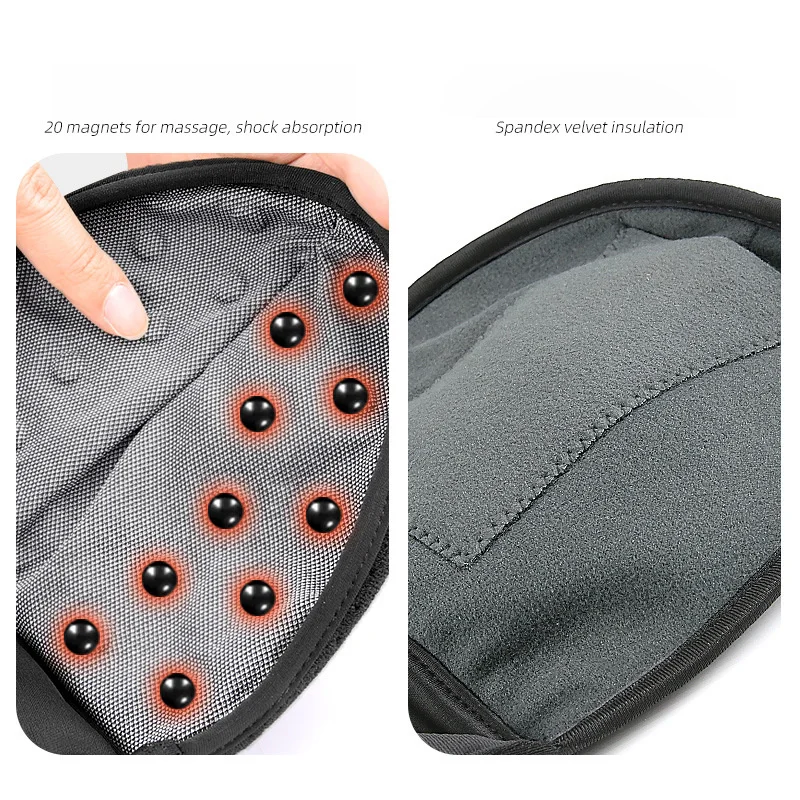 Magnetic Sports Knee Pad Protective One Piece Elastic Fit Support for Men Women Cycling Running Mountaineering