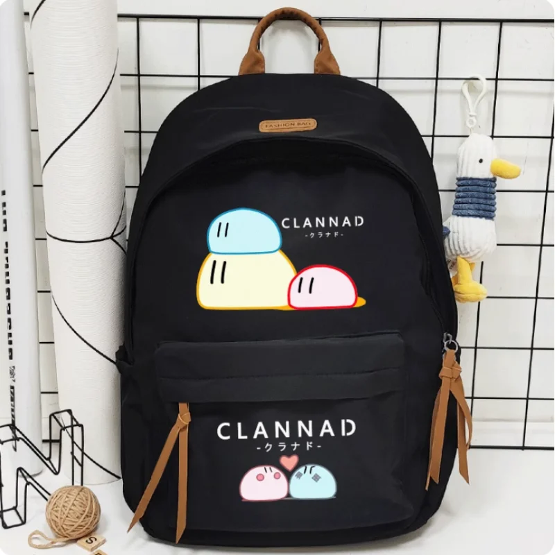 Sac à dos d'école Clannad Anime, sac initié à grande capacité, cadeau cosplay pour étudiant et adolescent, B861