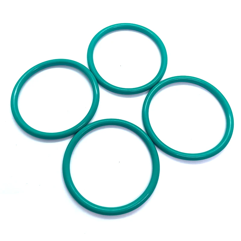 CS 4.5mm/5.0mm FKM Green Fluoro Rubber O-Rings Viton Oil Seal Gasket Fluoro Elastomer Circular Sealing Ring OD 16mm-495mm