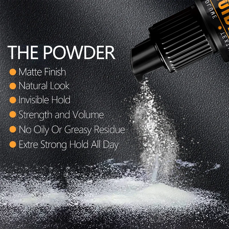 GOIPLE Hair Styling Powder Increase Volume Capturing Modeling Hairstyles Long-Lasting Texture Powders Spray Unisex