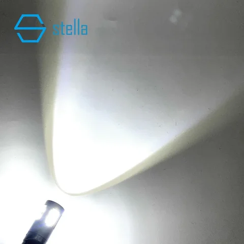 Stella 2 шт. Светодиодные лампы T10 W5W 194 Ice для автомобилей Внутреннее освещение Автоаксессуары 12 В Белый для габаритных огней Лампа для чтения DRL