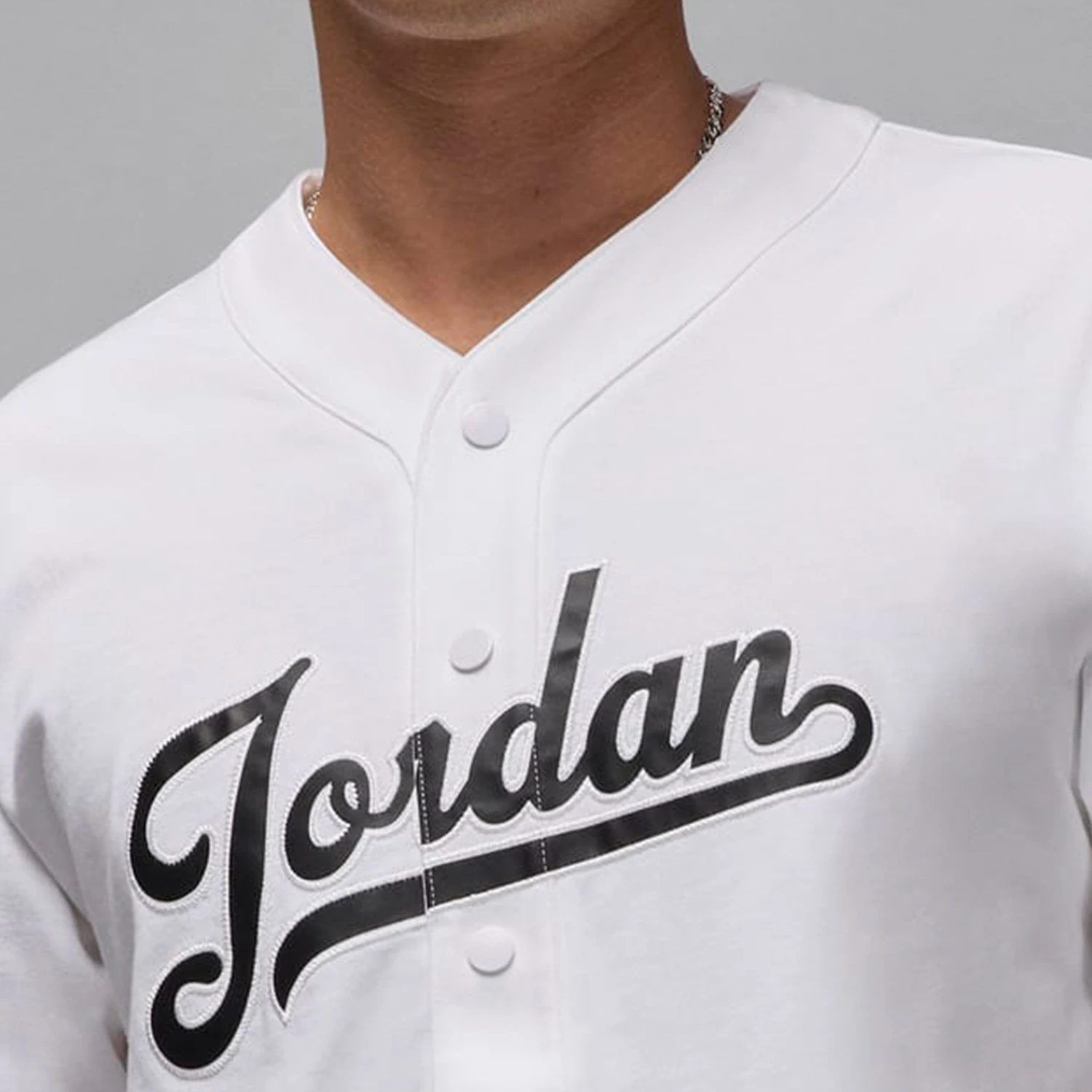 Nike Official JORDAN Men's Casual Loose V-Neck Cardigan Sport Short Sleeve FN4664-100