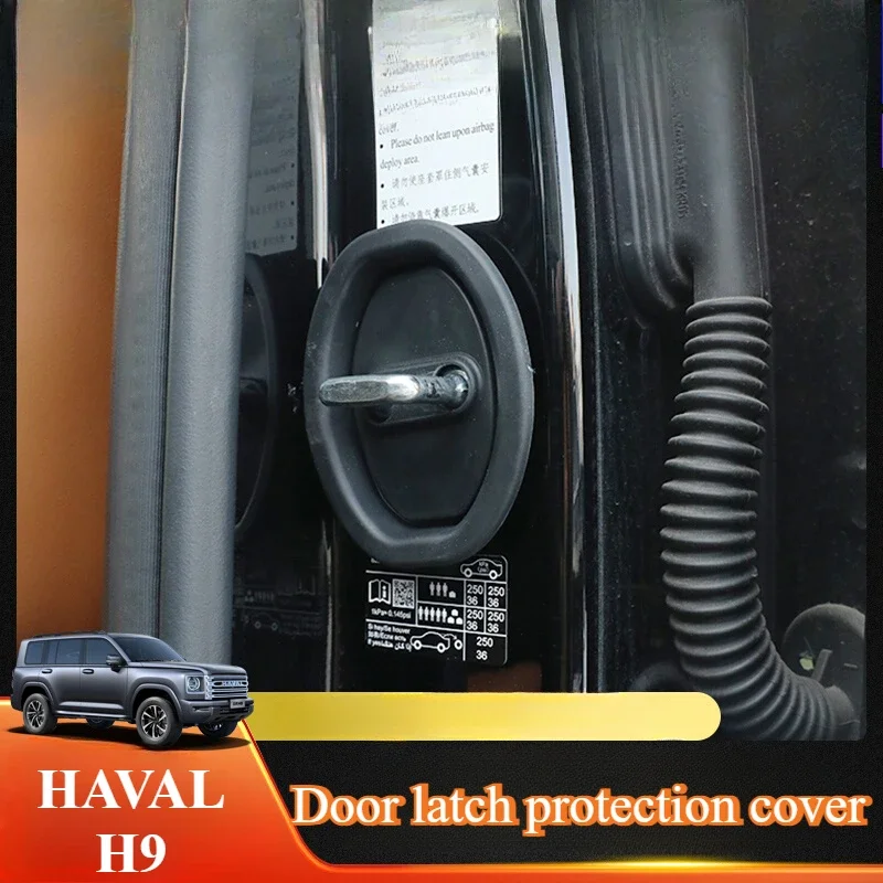 

For H9 HAVAL mkii 2nd 2024 2025 Door latch protection cover Rustproof Waterproof Dustproof Car body modification Car Accessories