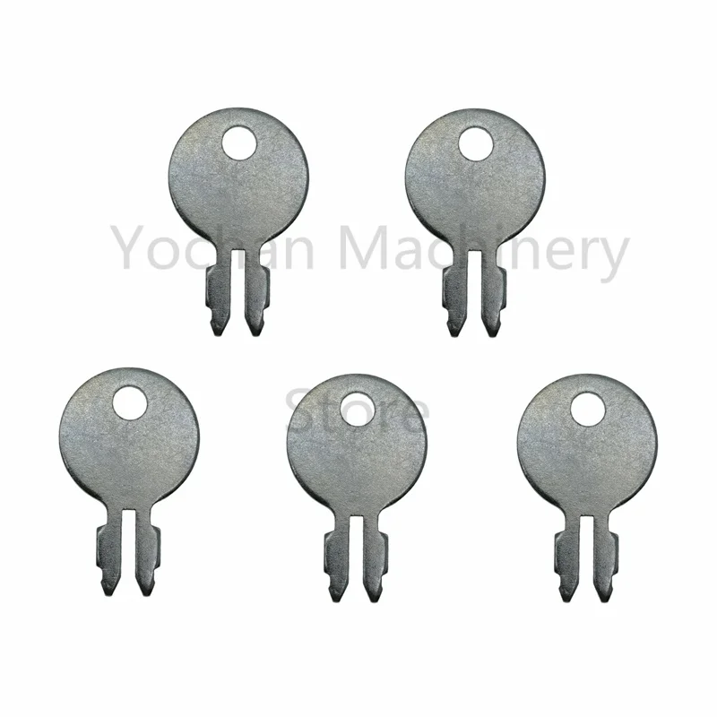 

5 Pcs 180292M1 Ignition Switch Keys For John Deere Massey Ferguson 180681M93 A4700R 35 50 65 85 TO20 TO30