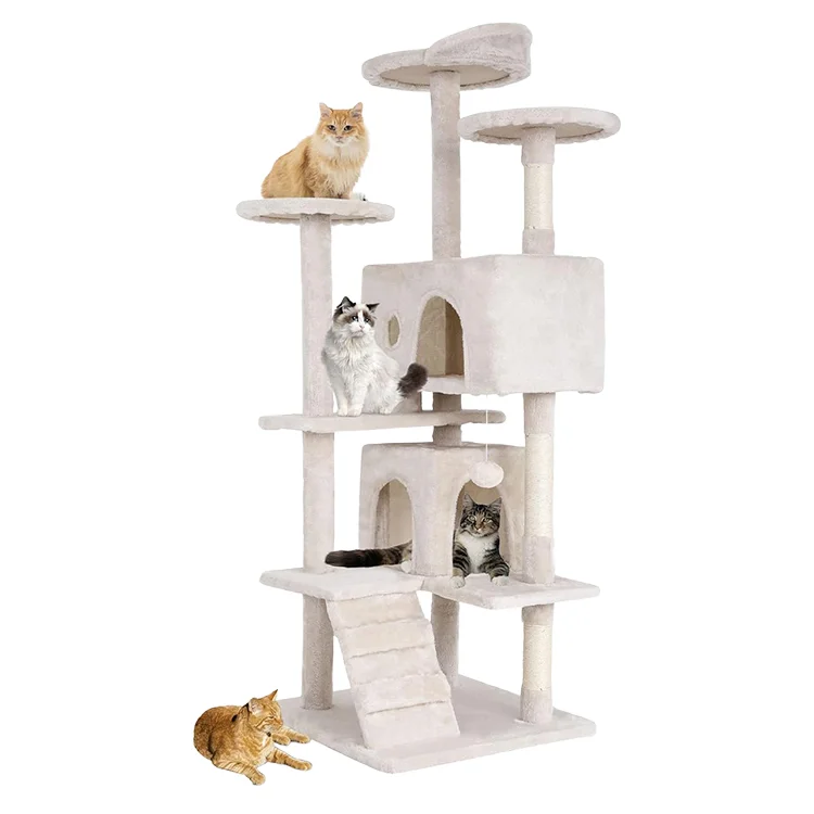 

Factory Direct Wholesale Cat Tree Scratching Post for Indoor Cats Durable Pet Furniture Hot Sale