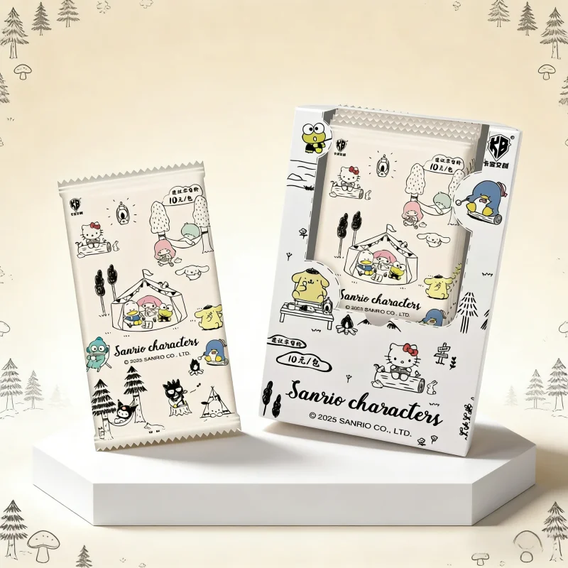 

KB Sanrio Family New Series Anime Collection Limited Collector's Cards Kuromi My Melody Christmas Surprise Gift