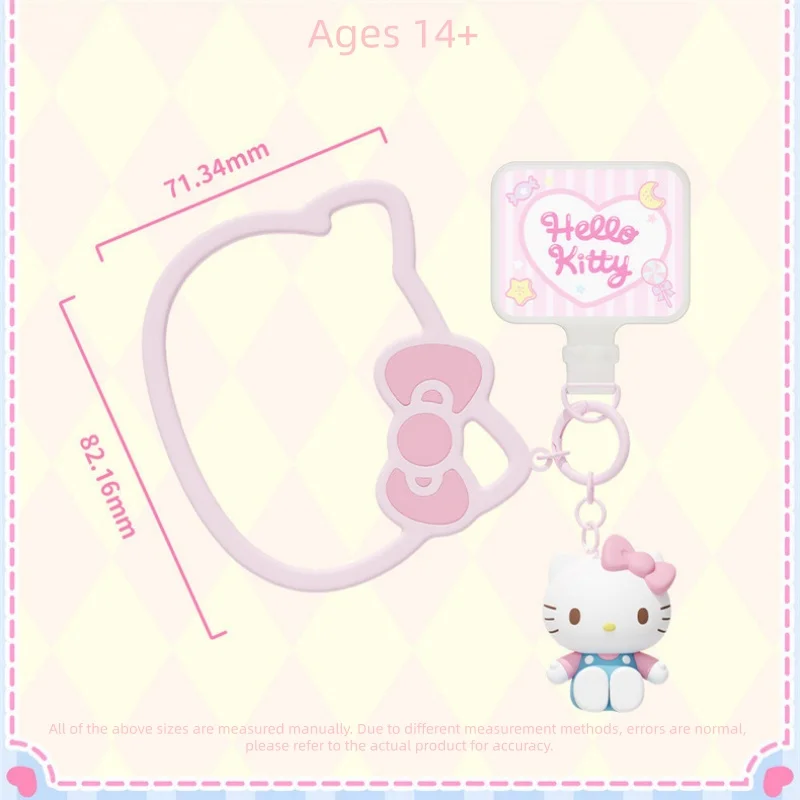 HOLLY BOX Kuromi Original Niedlicher Schlüsselanhänger Armbandanhänger Taschenanhänger für Mädchen Ideales Geschenk – Detail 22