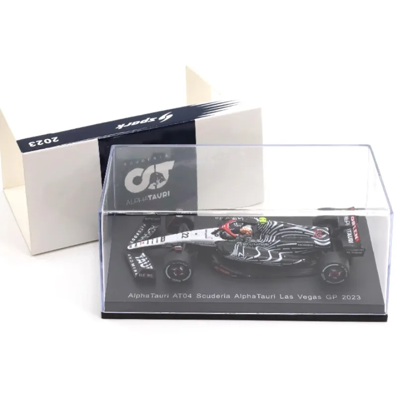 Spark 1/64 F1 Las Vegas Grand Prix simulation alloy car model, children's collection of decorative toys, gifts for children.