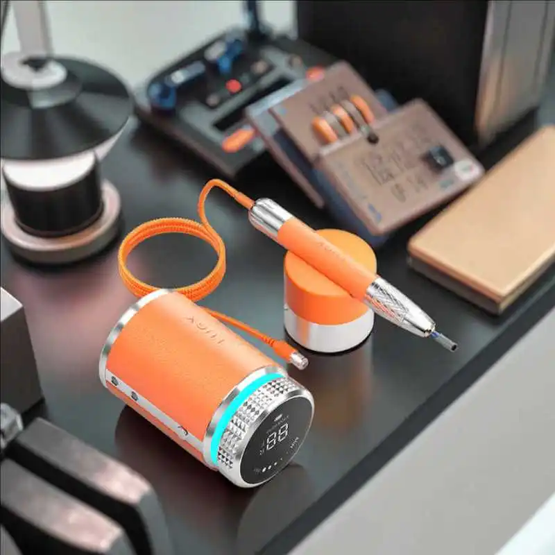 

Professional Portable Electric Nail Drill Machine Durable Plastic Slim Power Cordless Shaping Tool US Plug Popular