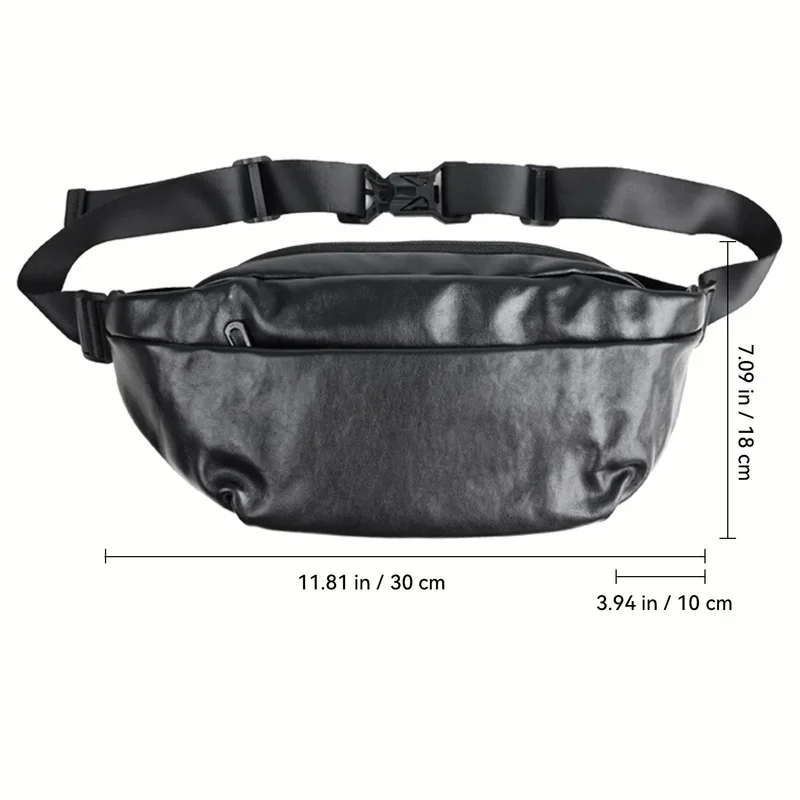 Soft Genuine Leather Waist Packs For Men Mini Travel Fanny Pack Male Small Waist Belt Bag Phone Pouch
