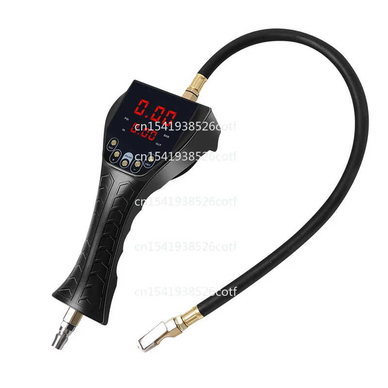 Car Tire Inflator Preset Full Self-Stop Electronic Digital Display Waterproof Rustproof