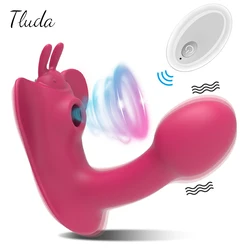 Vibrateur de succion clitoridienne pour femme, télécommande, suceur de Clitoris, stimulateur de Clitoris, gode réel, jouet sexuel vibrant pour femmes adultes 18