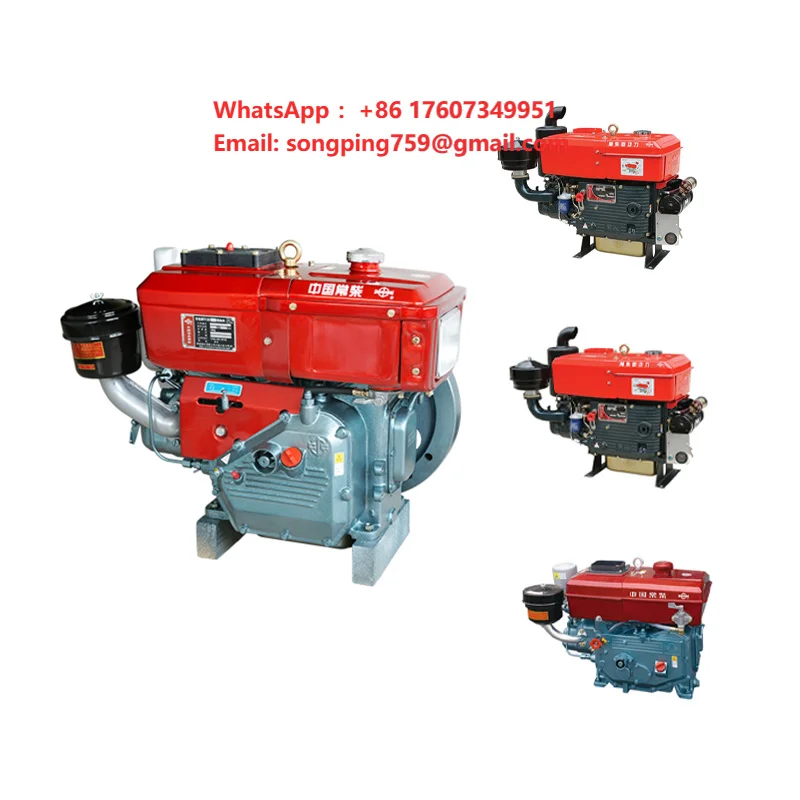 ZS1100 ZS1130 ZS1135 12hp 30hp Water Cooled Changchai Diesel Engine Single Cylinder