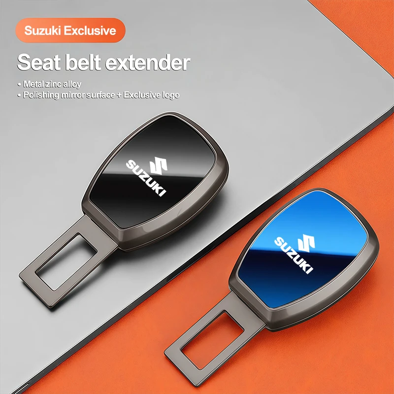 Extensor de cinturón de seguridad de coche, hebilla de bloqueo de cinturón de seguridad, enchufe de Clip para Suzuki Jimny Samurai Vitara Swift Baleno SX4 Ignis Splash Kaiser DZire