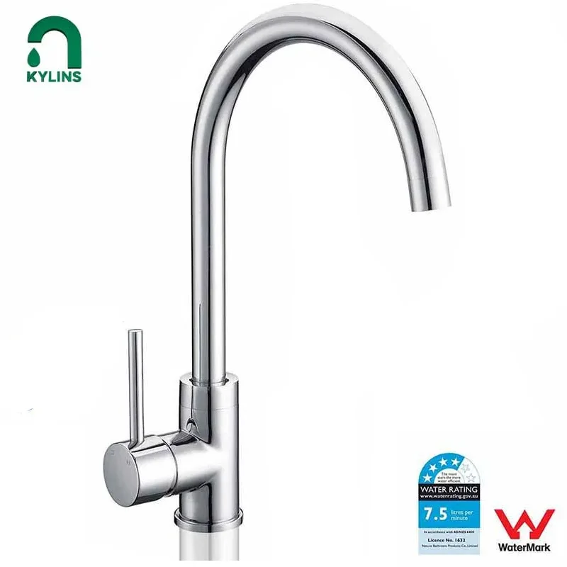 KYLINS WELS Stainless Kitchen Faucet for Kitchen Sink Chrome Water Filter Kitchens Faucet Korean Type Bathroom Sinks Faucet set