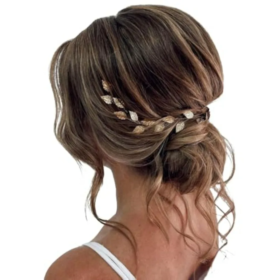 

Wedding Hair Vine Leaf Bride Hair Pcs Accessories for Women HV179