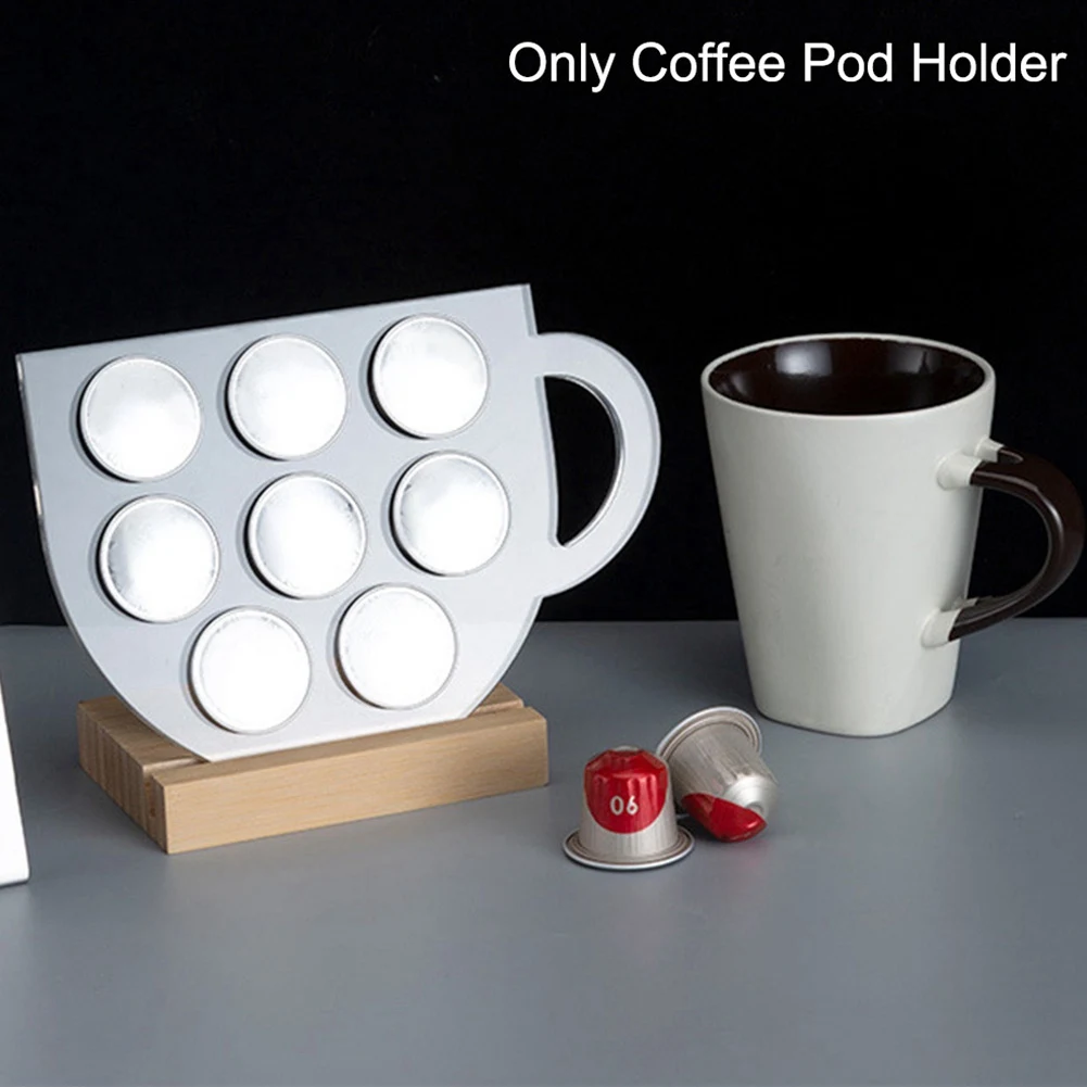 A44U Coffee Capsule Holder Acrylic Capsule Holder Capsule Coffee Storage Rack
