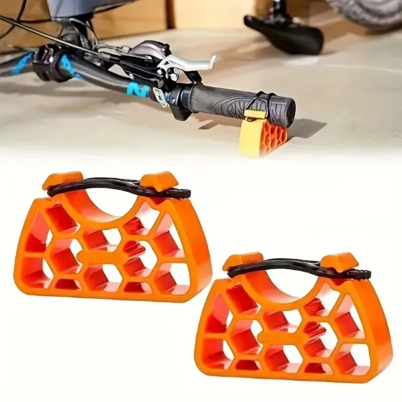 AliExpress NONE Durable 2pc Bike Repair Stands – Easy assembly, secure grip for upside-down storage. Perfect for mountain/road bikes.