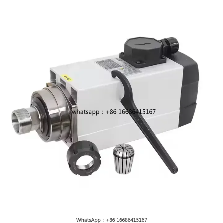 ES325 Machine Tool Milling Spindle With High Speed 50.000 Rpm Spindle For Plastic Industries