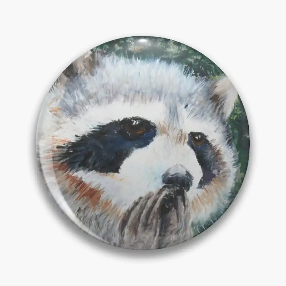 Bandit Pin Buttons Brooches  Jewelry Accessory Customize Brooch Fashion Lapel Badges