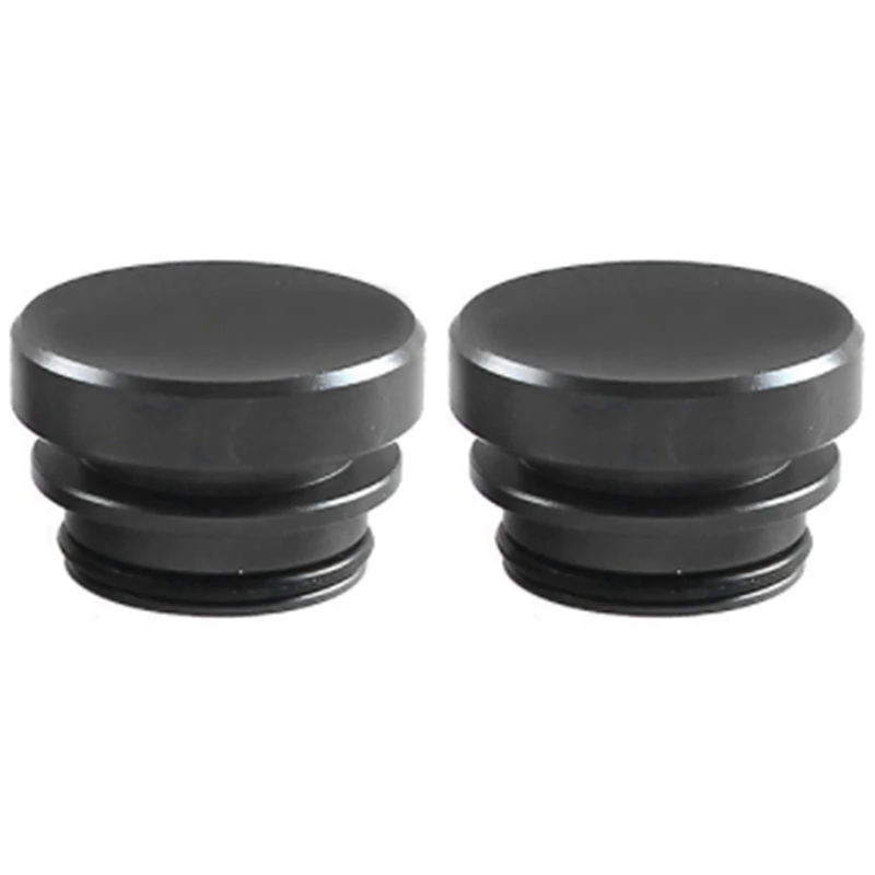 2X Car Cigarette-Lighter Plug Car Eject Button Cigarette-Lighter Plug Delete Cover Color Black