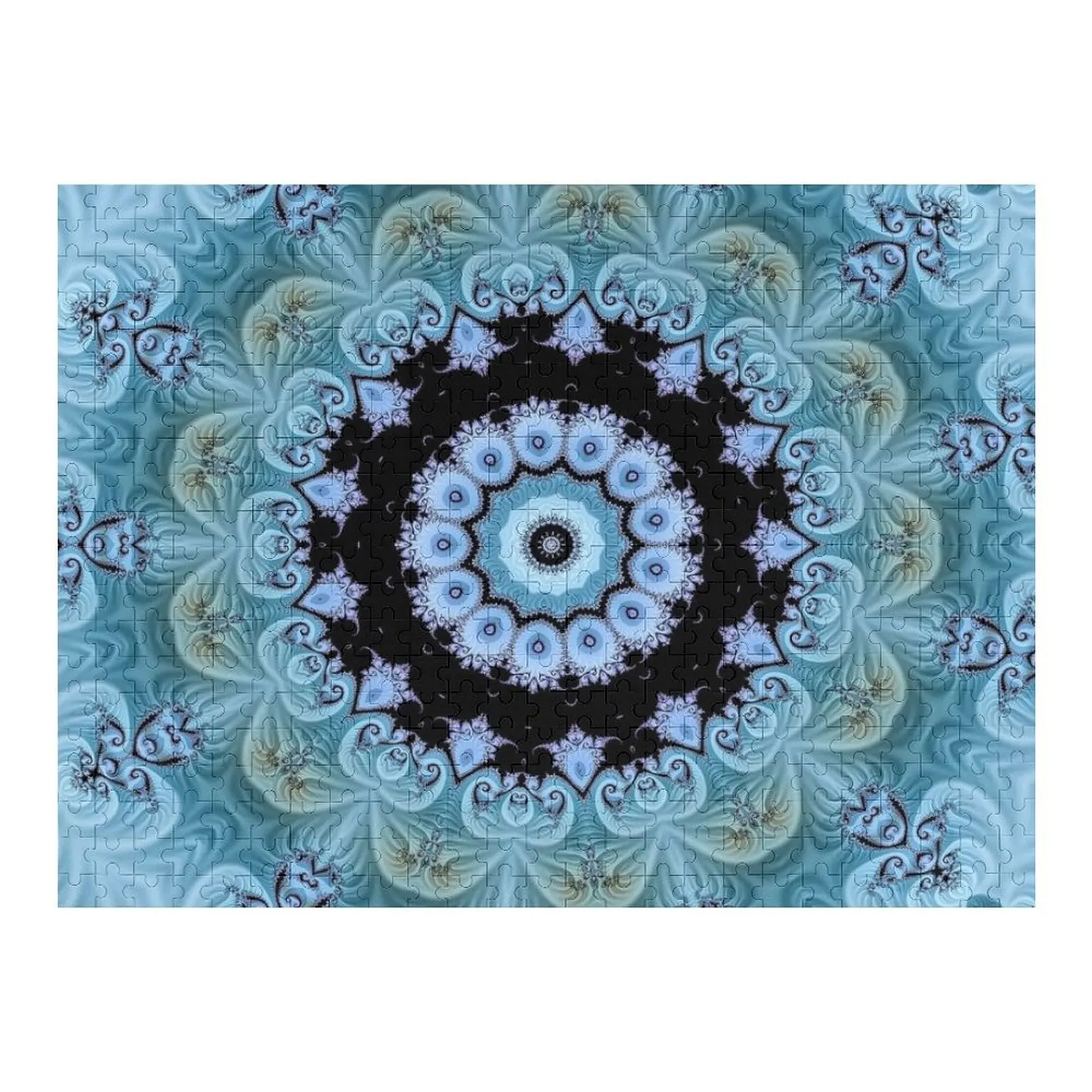 

Fractal Pattern 35 Jigsaw Puzzle For Children Personalized Baby Toy Custom Photo Wooden Name Puzzle