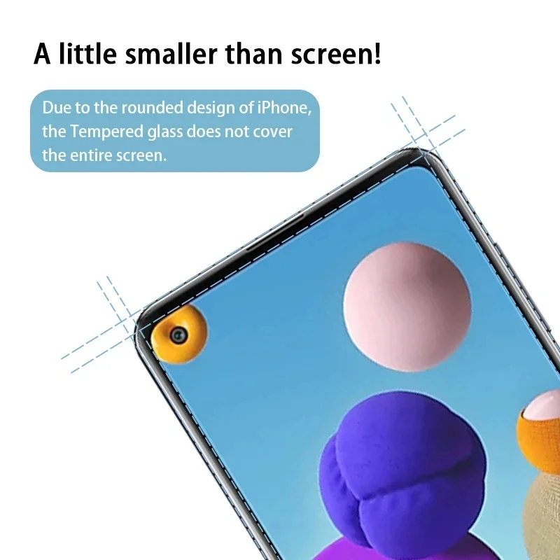 4 шт. закаленное стекло для Samsung A23 A13 A53 A52 A32 A12 A51 A52S A72 A33 A21S Защита экрана для Galaxy S10E M12 M31S M32 M52