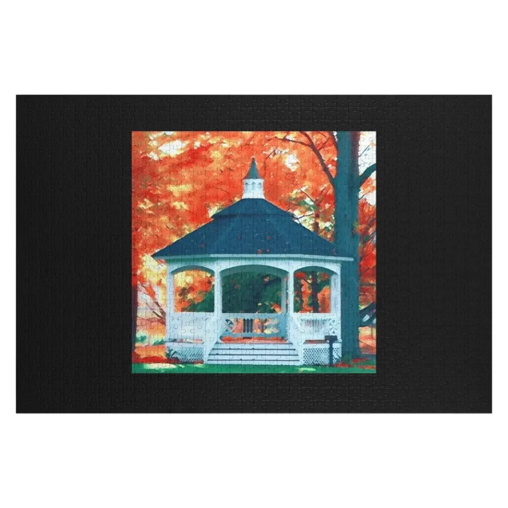 Stars Hollow Gazebo IV - Gilmore Poster Jigsaw Puzzle Novel Toys For Children 2022 Personalised Name Puzzle