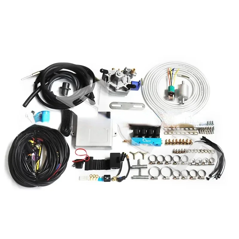 GLP sequential injection 4/6/8 cylinder autogas diesel lpg dual fuel conversion equipment kit LPG conversion kit for cars