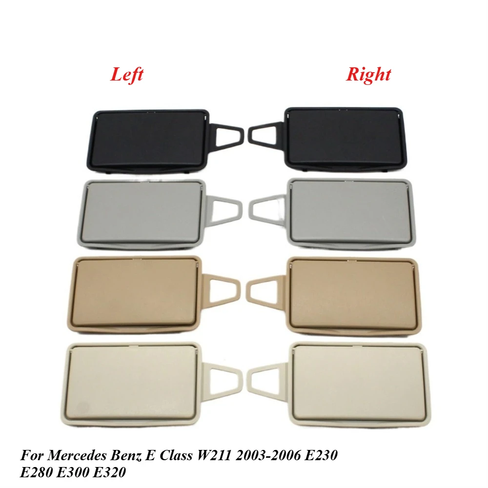 

Автомобильный солнцезащитный козырек, стеклянная крышка, держатель зеркала для макияжа, панель, крышка для Mercedes Benz E Class W211 2003-2006 E230 E280 E300 E320