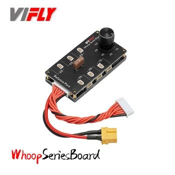 VIFLY Whoop シリーズボードバランス充電ボード 6 ポート 1S LIPO バッテリー XT60 入力 PH2.0 BT2.0 / GNB27 1S FPV Tinywhoop