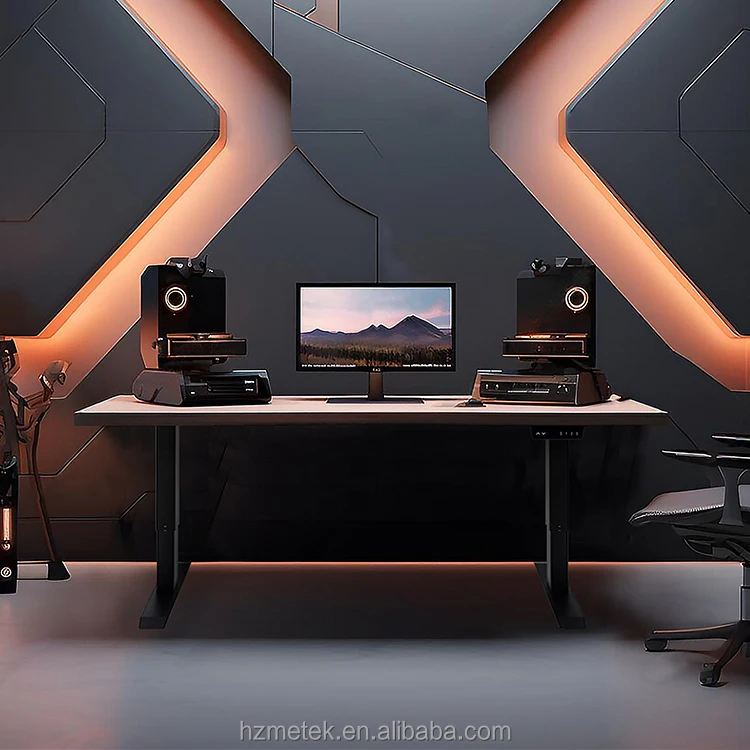 

Modern Furniture Electric Height Adjustable Standing Desk Ergonomic Motorized Gaming Desk