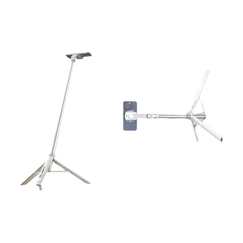 Ulanzi TT88 1.44M Overhead Selfie Stick Phone Tripod with Magnetic Clamp Wireless Remote Extension Tripod for LiveStreaming Vlog