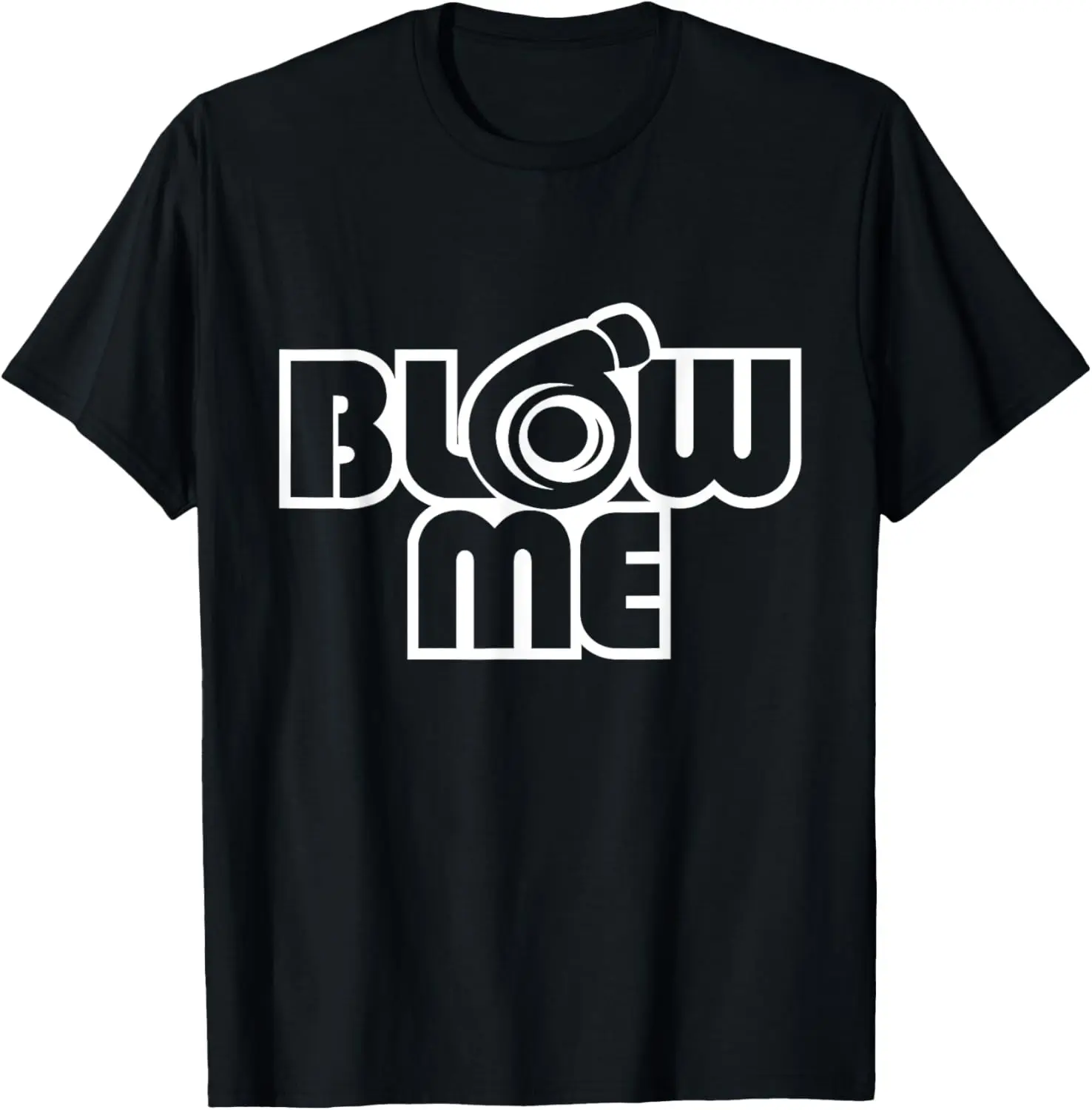 

Blow me - футболка с турбокомпрессором для любителей автомобилей
