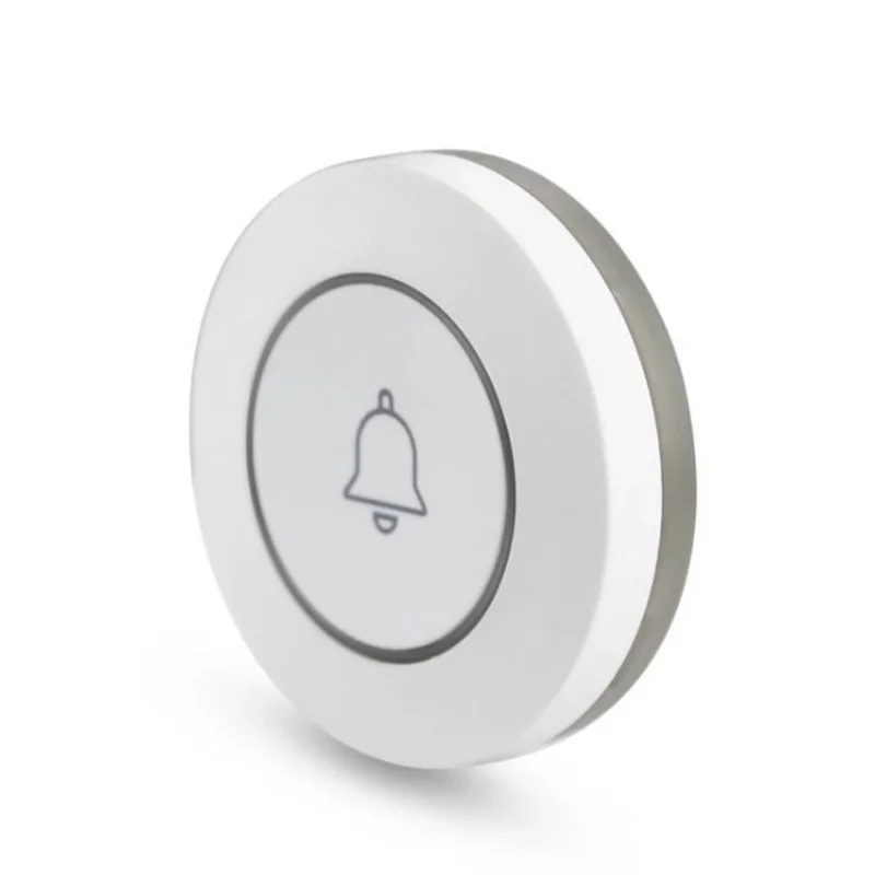 Telecomando Wireless 433MHz Tuya Smart Home allarme a una chiave pulsante di chiamata di emergenza SOS pulsante di emergenza Wireless campanello 2022