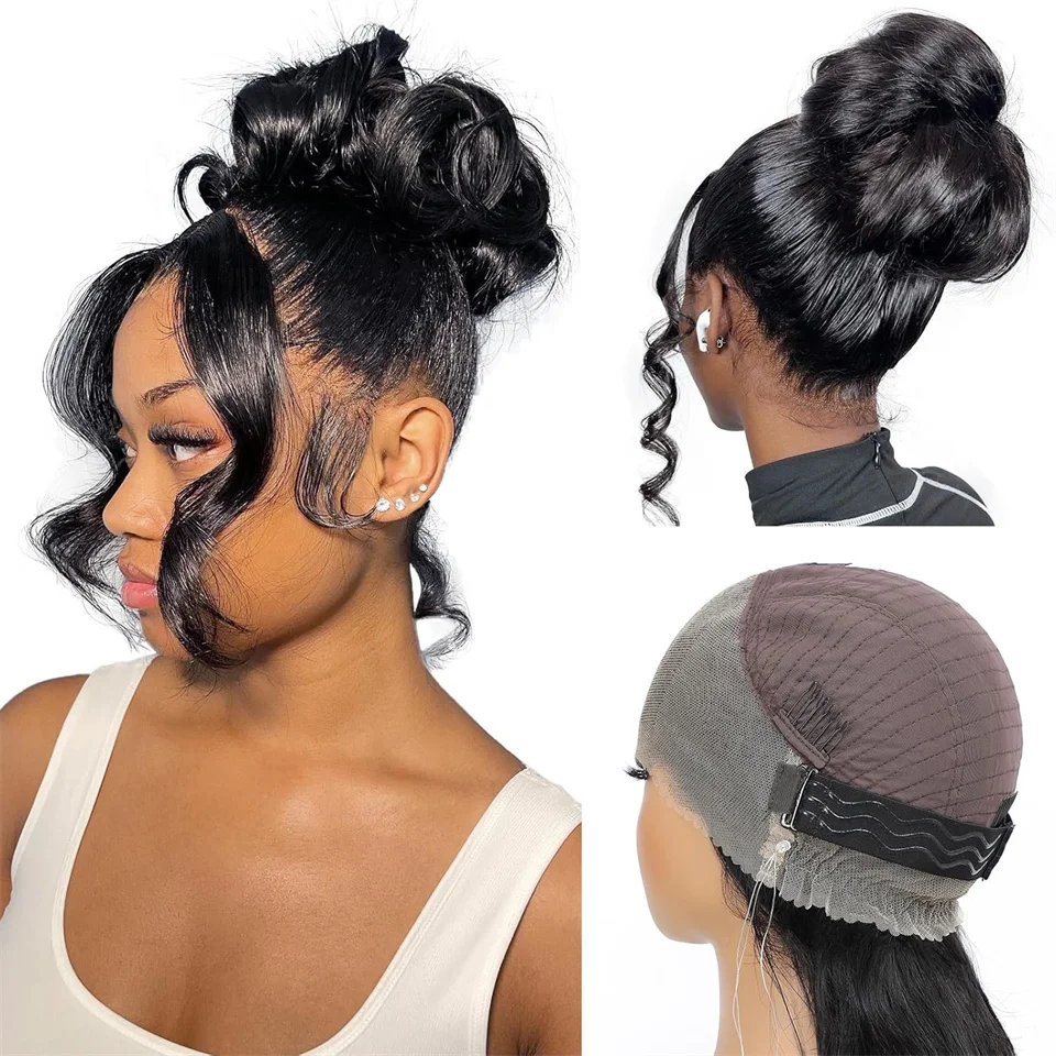 

Body Wave 360 Full Lace Wig Preplucked Density200 30inch Wear And Go Glueless Wigs Human Hair Brazilian Body Wave Human Hair Wig