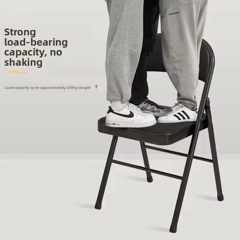 Simple and Portable Computer Chair, Training Chair Conference Dining  Dormitory Office  No Installation