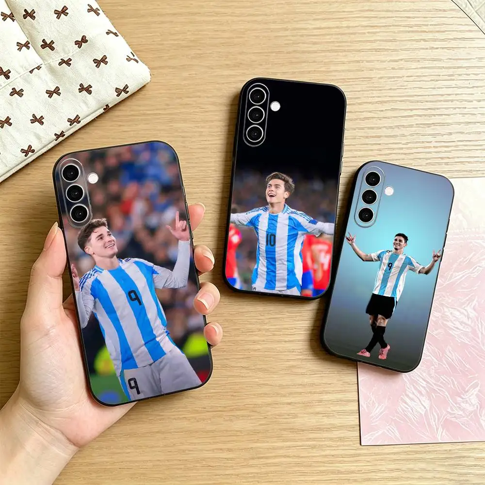 Julian Alvarez-9  Phone Case For Samsung Galaxy A73,A72,A71,A70,A53,A52,A51,Others Soft Black Cover