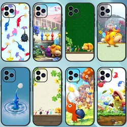 Game Pikmin 4 Phone Case For iPhone 13 12 11 14 15 Pro XS Max XR X 8 7 6S 6 Plus Soft Back case