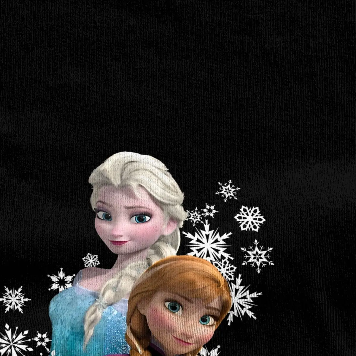 Haikyuu T-Shirt Frozen Anna And Elsa Snowflakes 100% Cotton T Shirts Leisure Tshirt for Mens Summer Y2K Retro Casual Top Tees