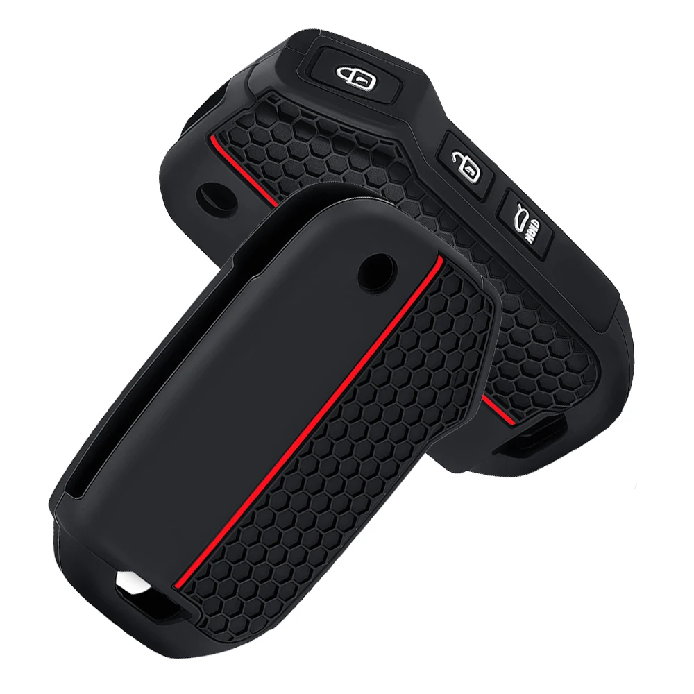 Funda Protectora de Silicona para Llave de Coche KIA Sportage R Stinger GT Sorento Ceed CD Cerato Forte 2018 2019, Accesorios para Llaves