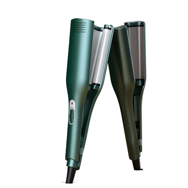 Water ripple wave hair straightener, curling iron, perm wave hair tool, mini short hair styling device